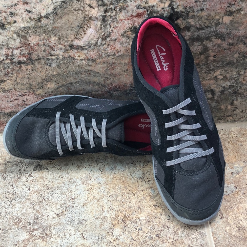 Clarks Collection slip on sneakers